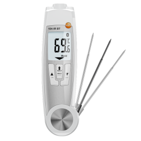 Testo 104-IR BT - IR/plug-in Termometer m/app-tilkobling