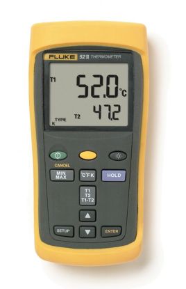 FLUKE 52 TERMOMETER TO-KANAL