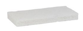 VIKAN 5525 SKURE PAD MYK HVIT 245MM