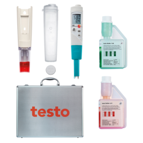 Testo 206 - pH1 Målersett m/koffert og buffer 4 og 7