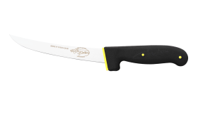 Beinkniv/Utbeiningskniv Bred, Buet Blad 15cm UC-Håndtak