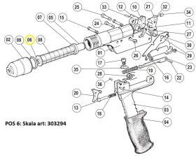 STOP WASHER 25 KALIBER