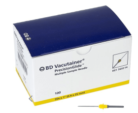 KANYLE BD VACUTAINER 20GX1 GUL