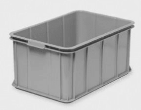 TRANSPORTKASSE 600x400x285 GRÅ
