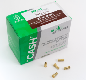 DRIVPATRON CASH 22 KALIBER, 1,0 Grain BRUN