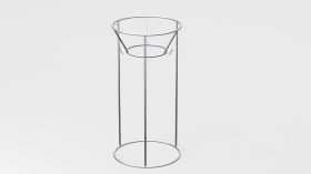 NTF Sekkestativ Returplast 240 Liter