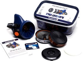 HALVMASKE SR 100 PREMIUM PLUS PAKKE