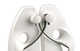 HURTIGSTÅL PLASTIKKBOLT SETT HVIT