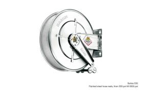 SLANGETROMMEL RUSTFRI MAX 25M