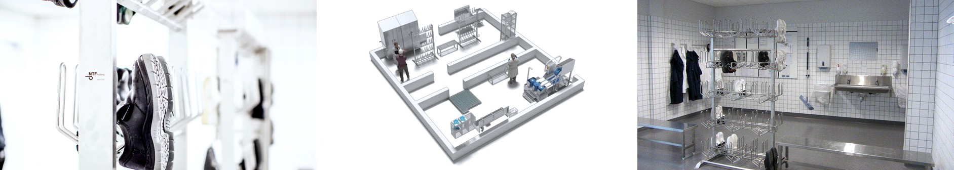 NTF-stativ, 3D-tegning av sluse og ferdig levert sluse